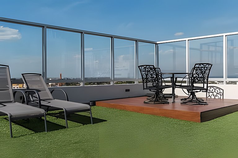 Monoambiente detrás del Shopping del Sol