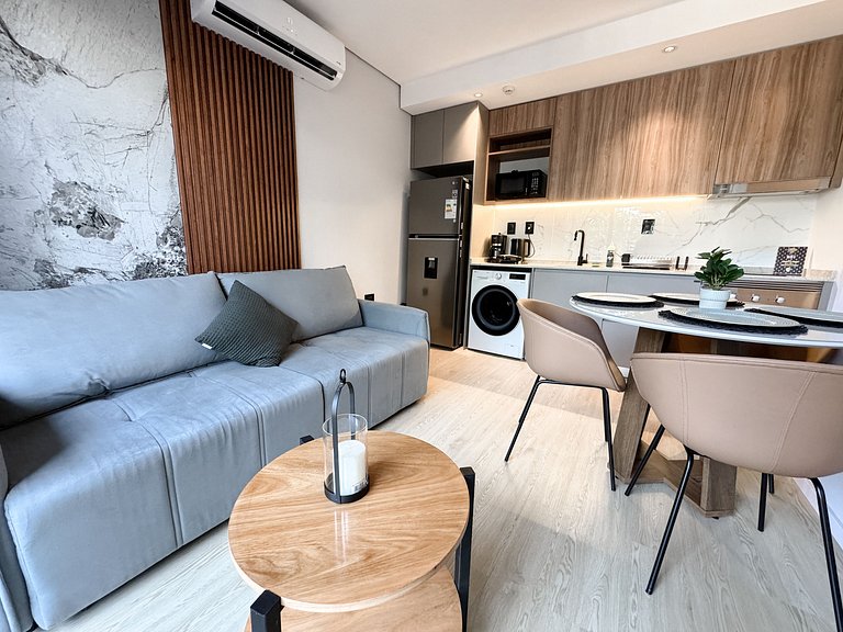 Depto 1 dorm + desayuno, a pasos delSol