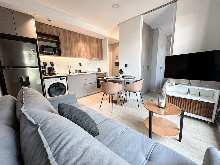 Depto 1 dorm + desayuno, a pasos delSol