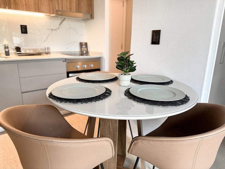 Depto 1 dorm + desayuno, a pasos delSol