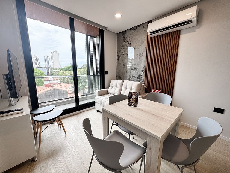 Depto 1 dorm + desayuno, a pasos delSol y Paseo