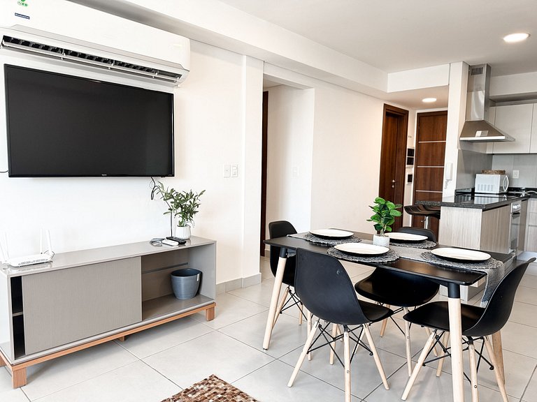 2 hab equipadas junto al Shopping del Sol